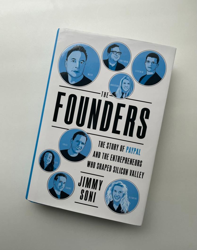 The Founders by Jimmy Soni Book Cover