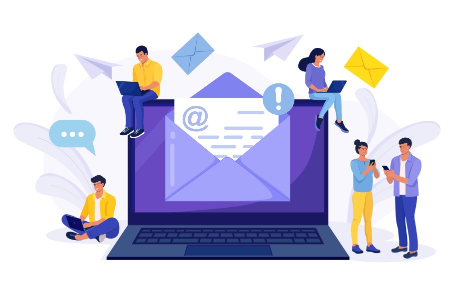 Email Marketing Services Sending Receiving Emails Newsletter