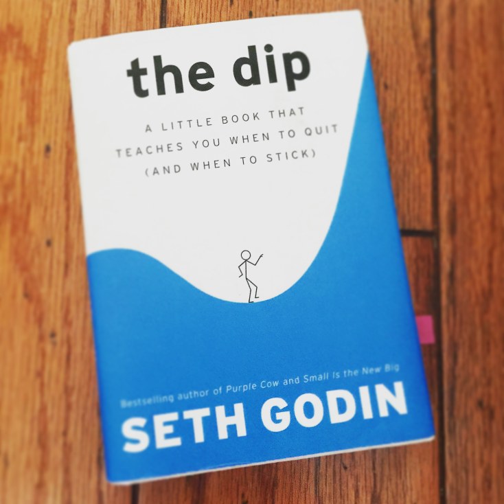 The Dip A Little Book That Teaches You When to Quit (and When to Stick) Seth Godin Book Cover