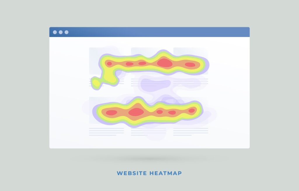 Website Heatmap Example Sample User Experience Behavior