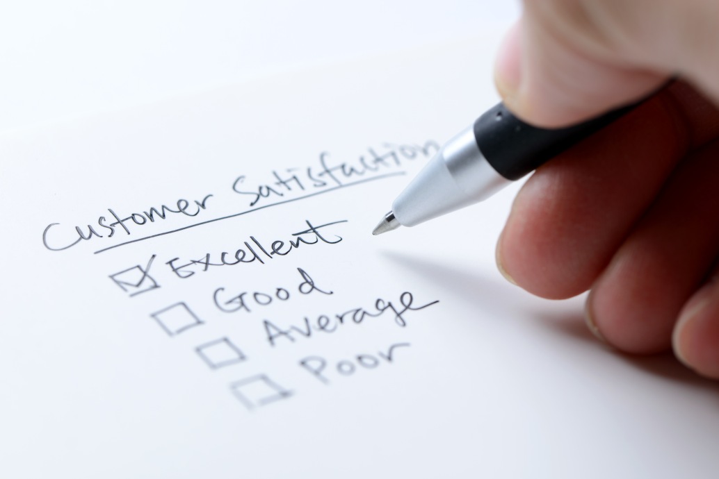 Customer Satisfaction Questionnaire Survey Excellent Good Average Poor Feedback Rating