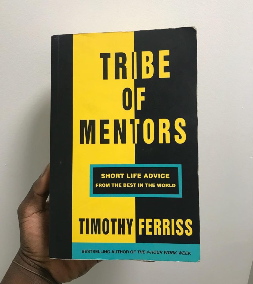 Tribe of Mentors by Timothy Ferris Tim Book Cover