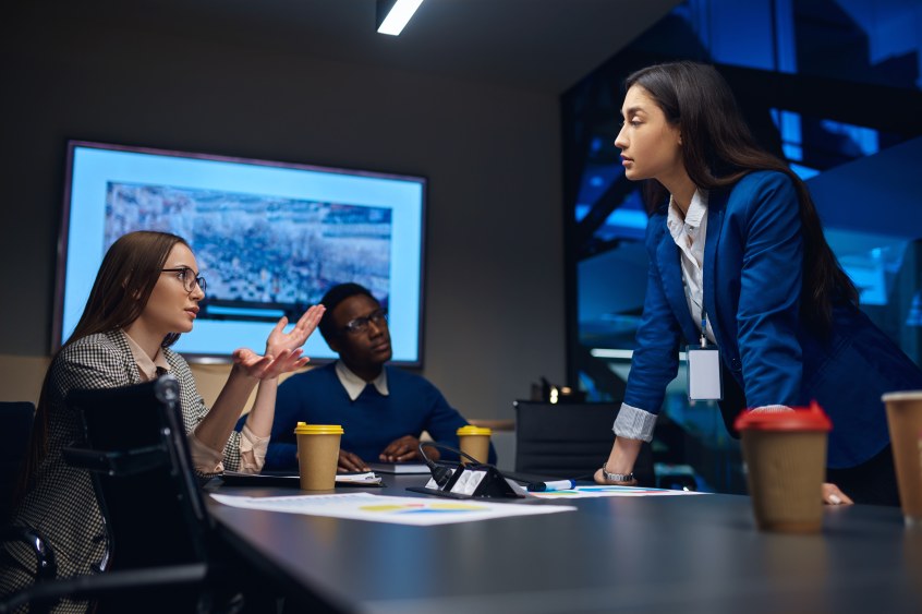 Negotiation Skills Negotiate Business Room Meeting