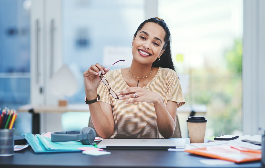 Woman Representing Essence of Entrepreneurship Successful Female Entrepreneur