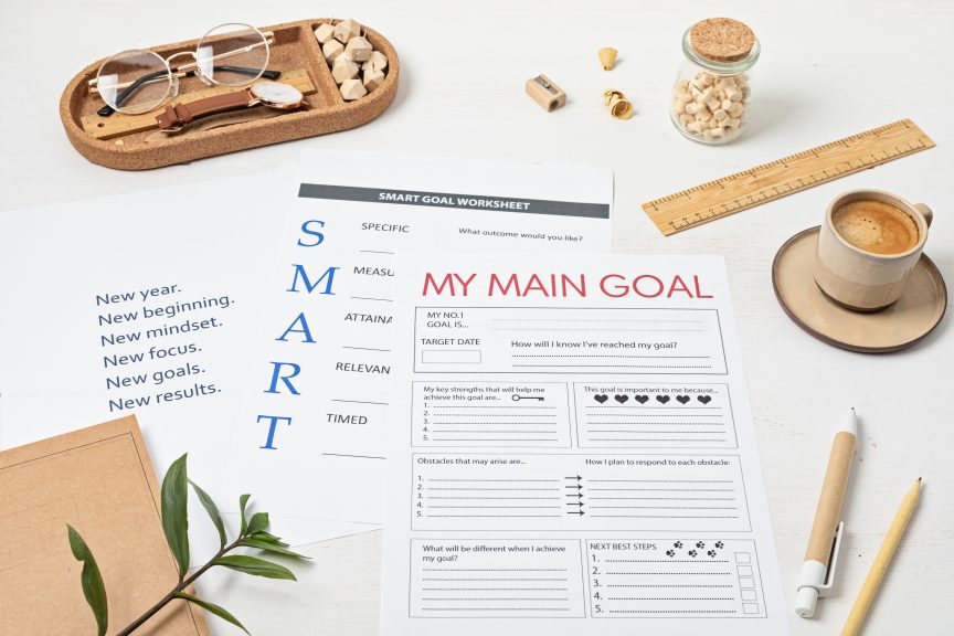 Create Worksheet Smart Goals Homework Printed Paper Sheet