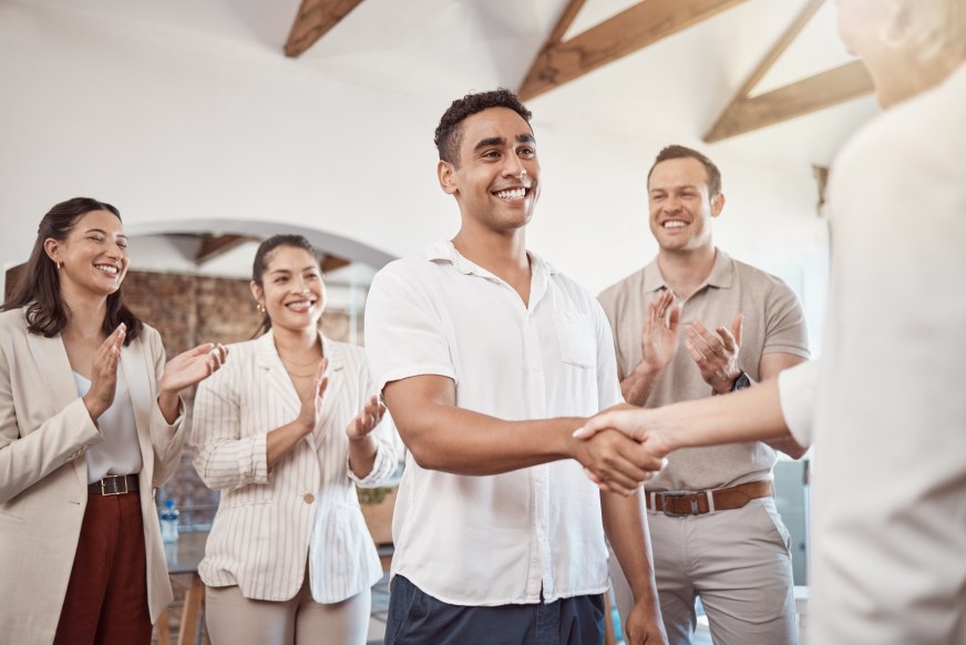 Employee Recognition Employees Awards Team Members Managers Clapping