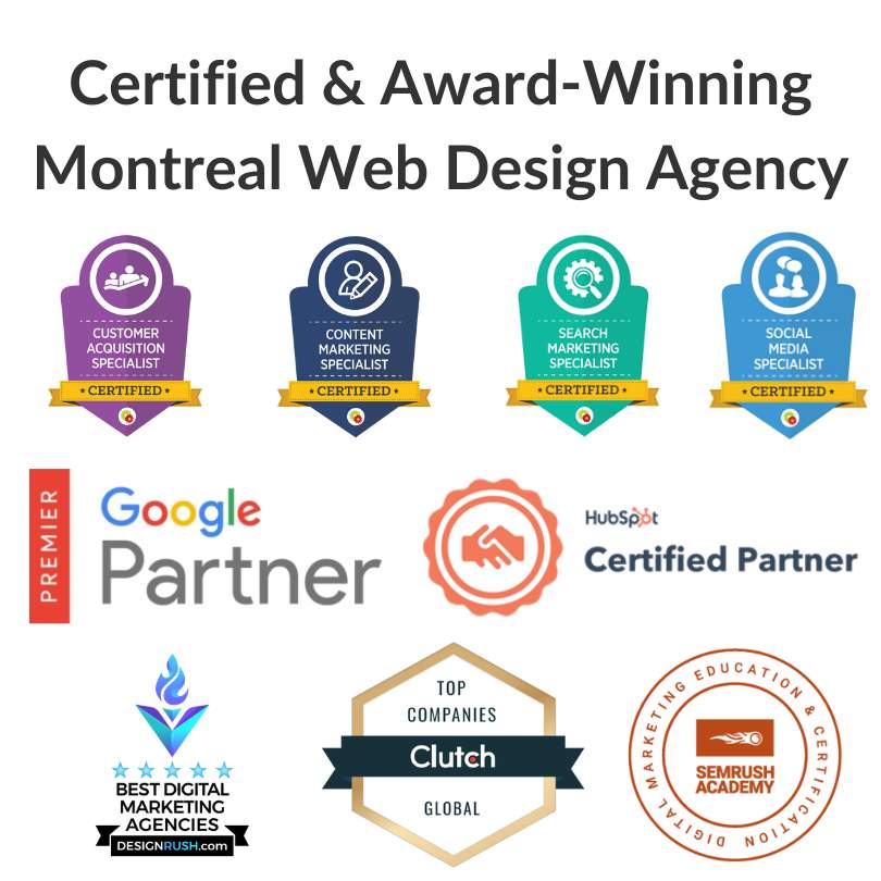 Award-Winning Web Design Agency in Montreal Canada Website Development Companies Firm