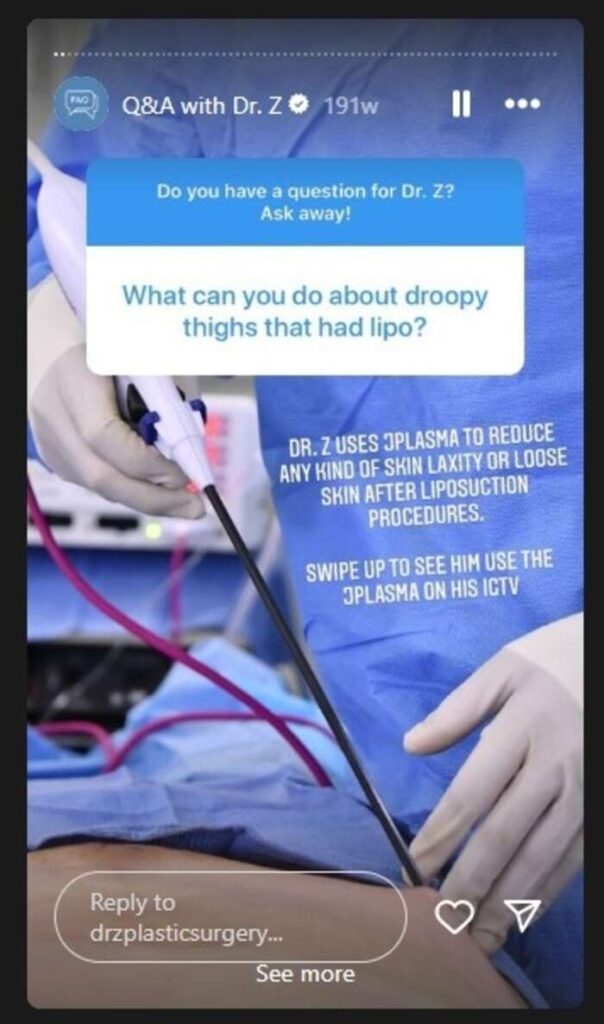 Q&A on Social Media Plastic Surgeon Instagram