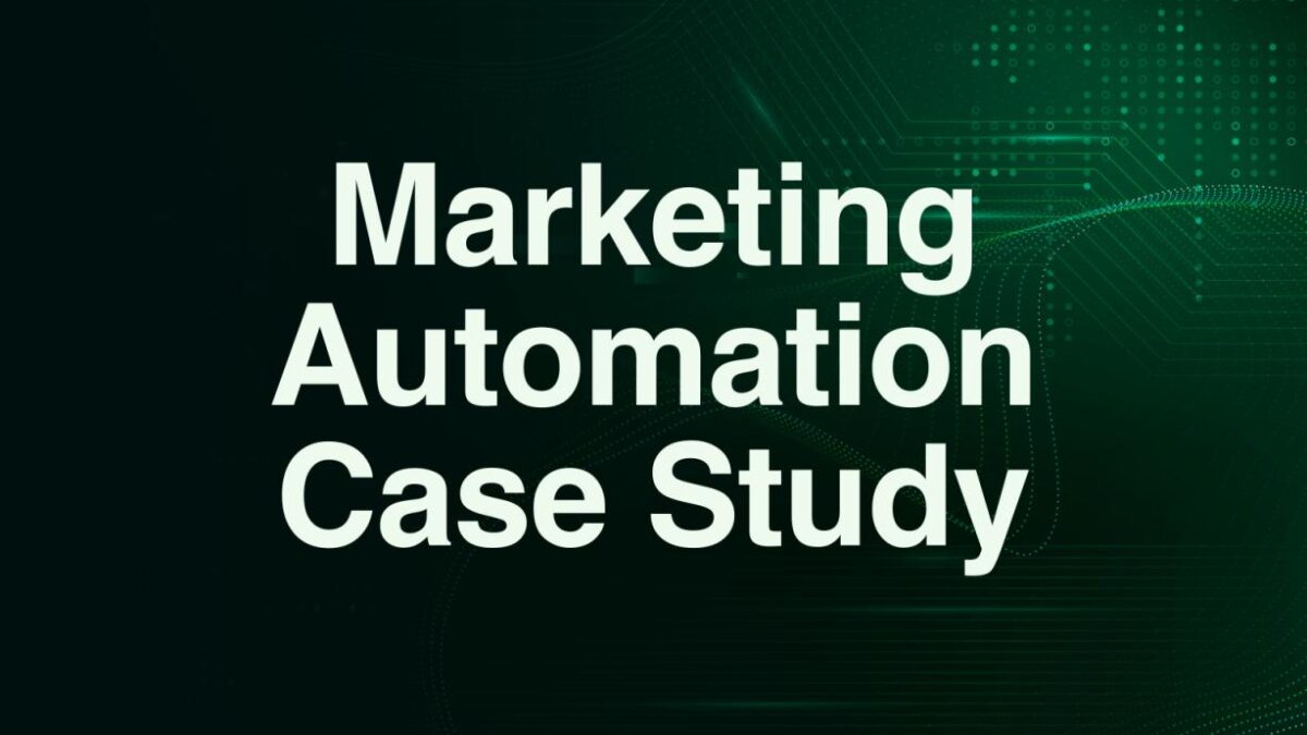 Marketing Automation Case Study - How We Leveraged the Power of AI and Automation to Build an Automated Sales Funnel - By Ron Bernardo