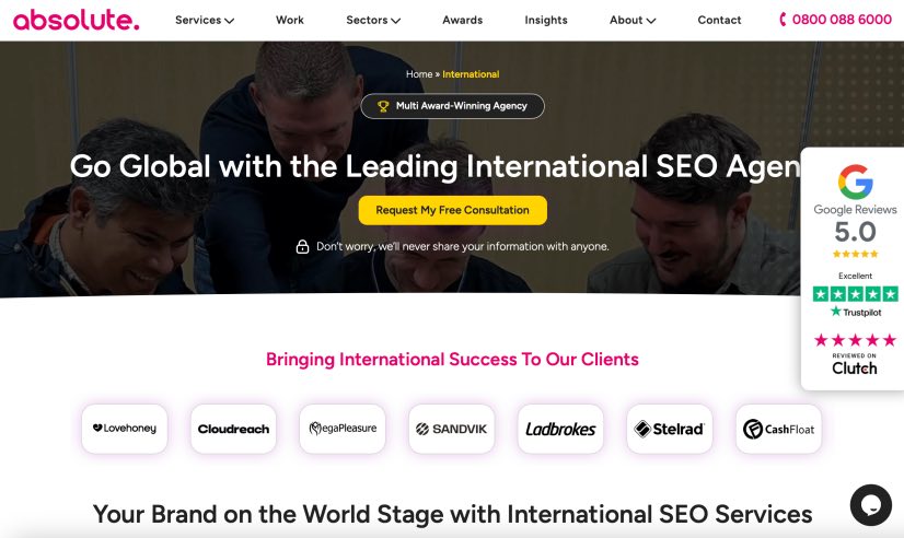 Absolute Digital Media Best Global SEO Agencies