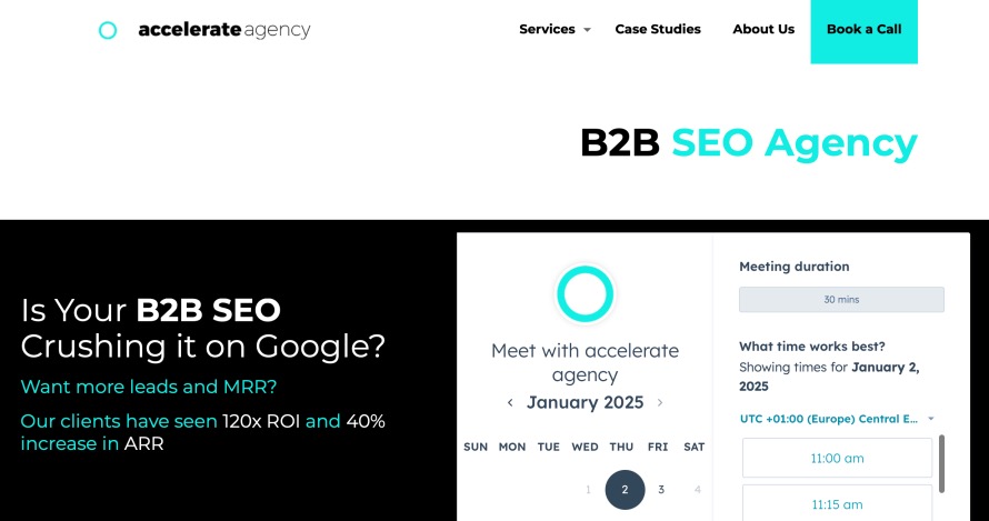 Accelerate Agency Full-Service B2B SEO Companies