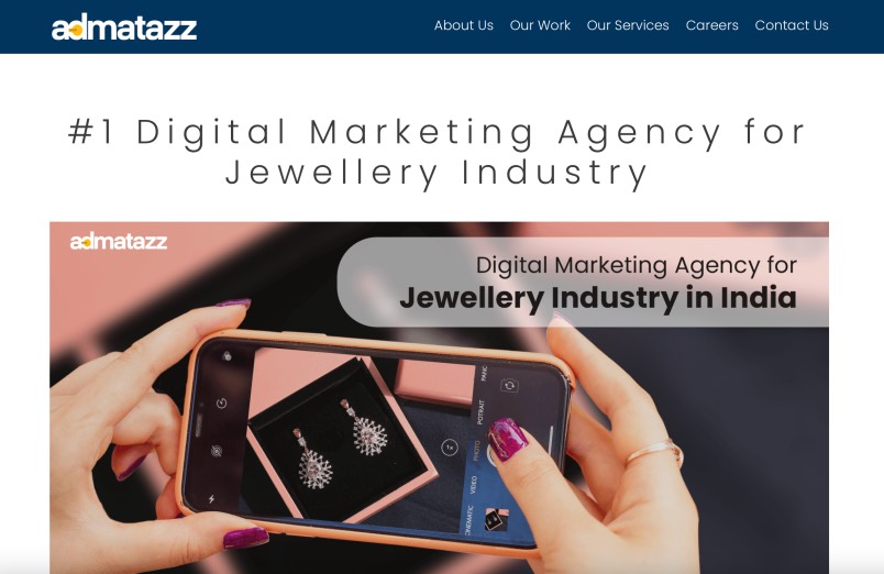 Admatazz Digital Marketing Agency for Jewelry Industry