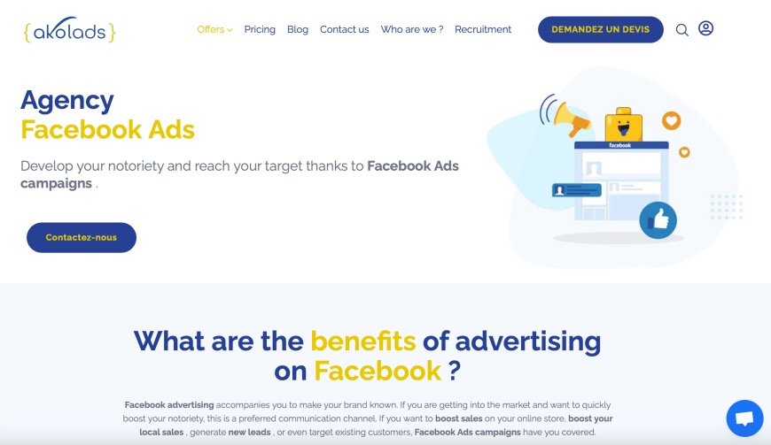 Akolads Full-Service Facebook Advertising Companies