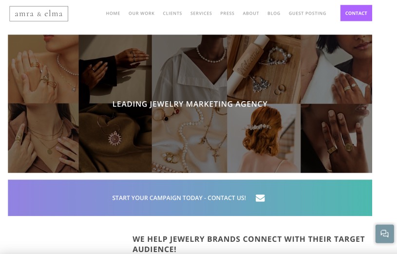 Amra & Elma Best Jewelry Digital Marketing Companies