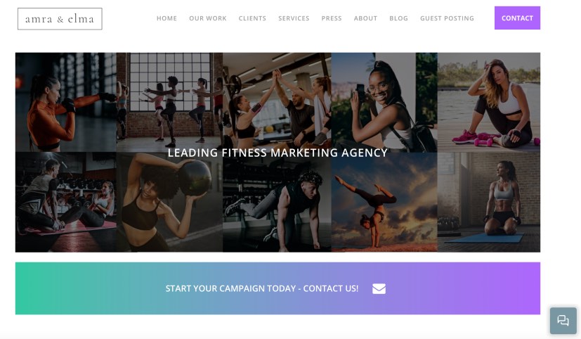 Amra & Elma Full-Service Fitness Marketing Companies