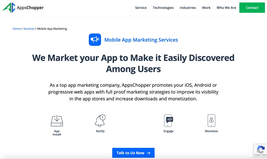AppsChopper Top Mobile Marketing Services