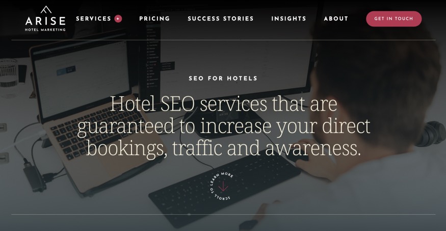 Arise Hotel Marketing Best Hospitality Search Engine Optimization Agency