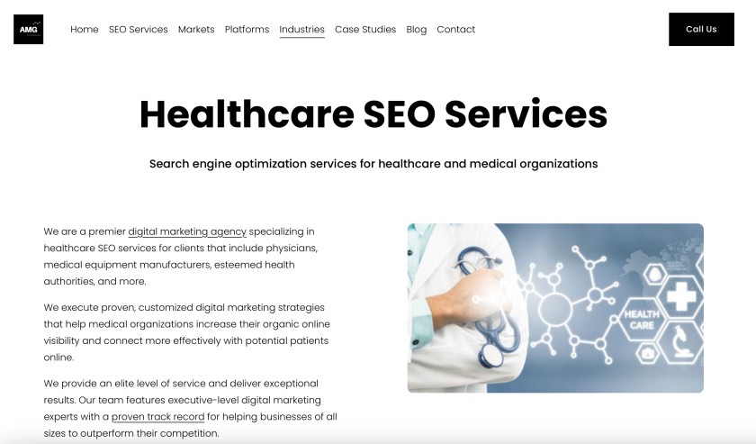 Avidon Marketing Group Top Healthcare SEO Companies