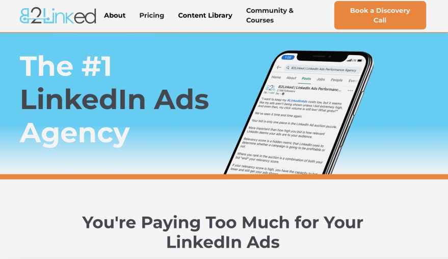 B2Linked Best LinkedIn Ads Agency