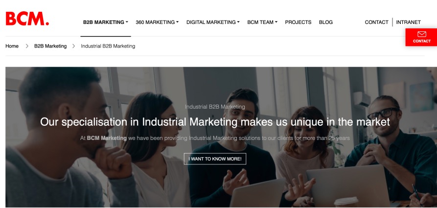 BCM Marketing Manufacturing Digital Agency