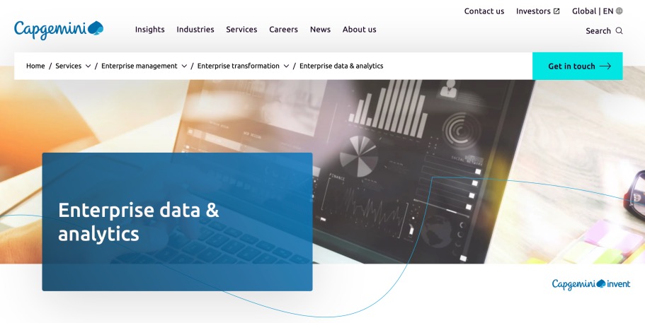 Capgemini Enterprise Data Management and Analytics Transformation Services