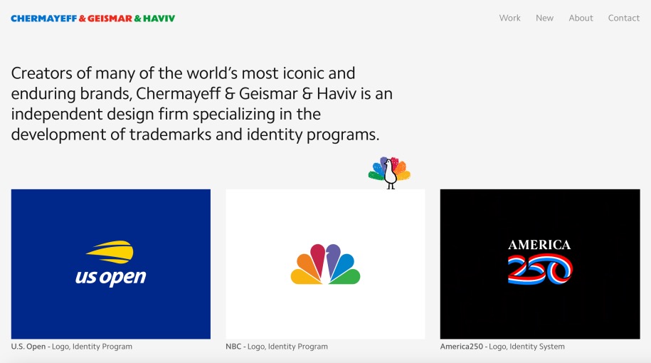 Chermayeff & Geismar & Haviv Best Graphic Design Company