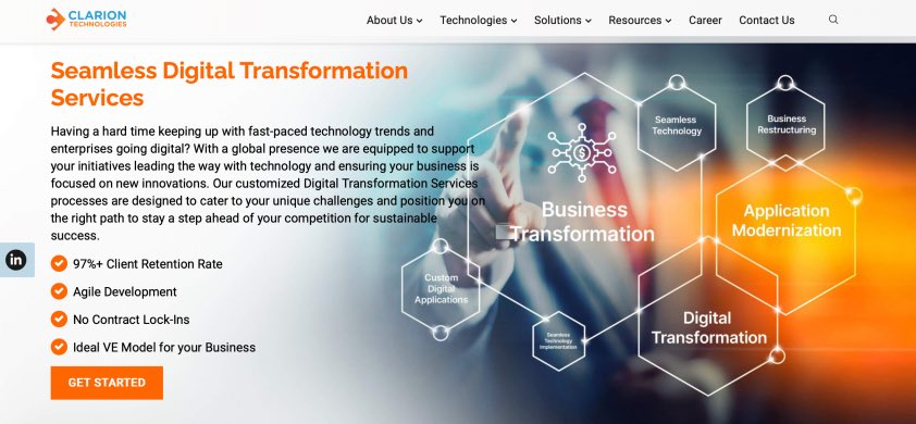 Clarion Technologies Digital Transformation Services