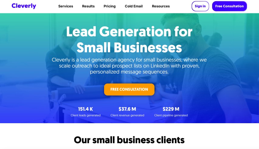 Cleverly Best Lead Gen Agency for Small Businesses