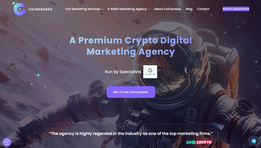 Coinpresso Best Crypto Marketing Agencies