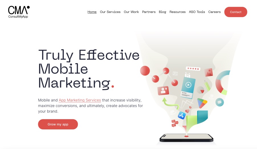 ConsultMyApp Leading Mobile Marketing Agency