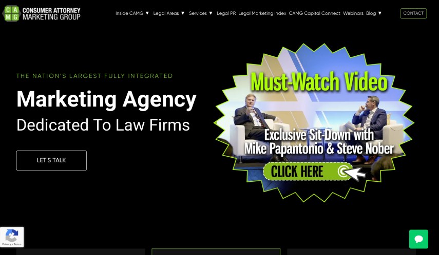 Consumer Attorney Marketing Group (CAMG) Best SEO Services for Law Firms