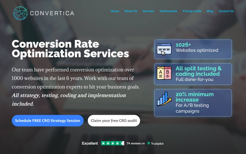 Convertica Conversion Rate Optimization Services