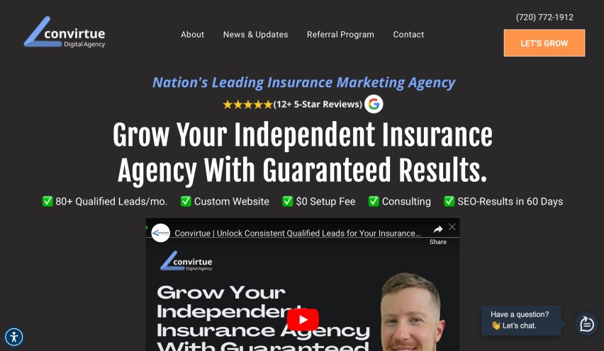 Convirtue Best Insurance Digital Marketing Agency