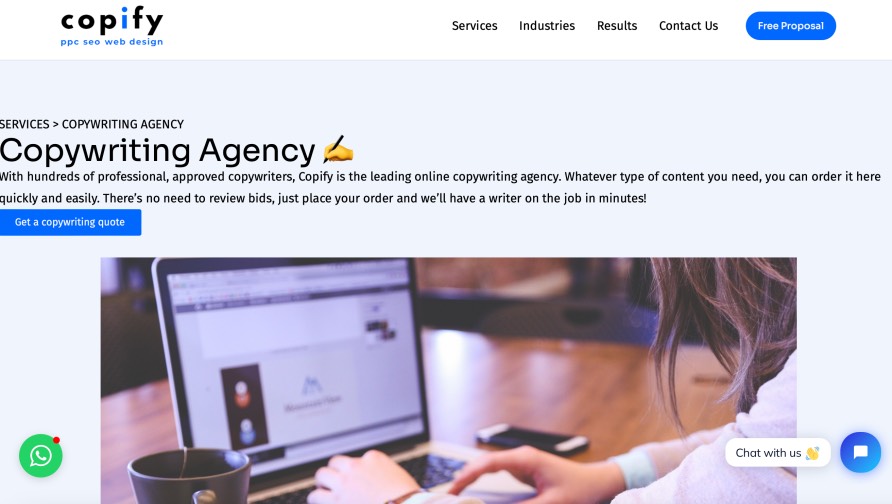 Copify Copywriting Company