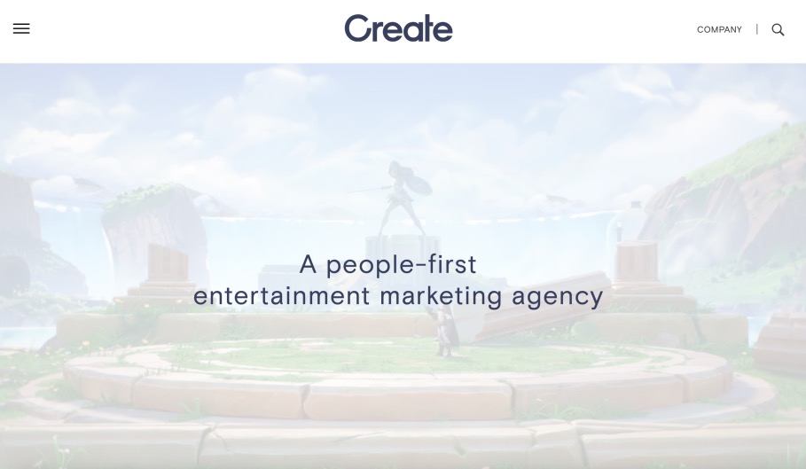 Create Advertising Group Entertainment Digital Marketing Company