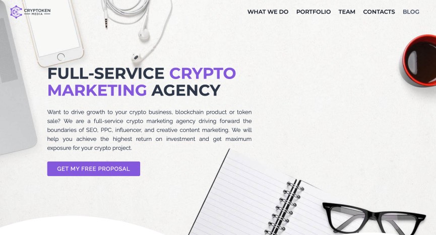 Cryptoken Media Best Crypto Marketing Agency