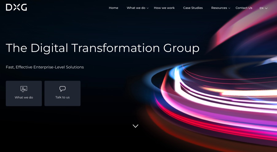 DXG Consultancy Best Digital Transformation Company