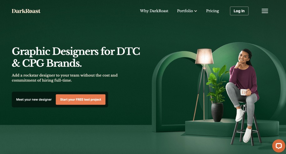 DarkRoast Graphic Designers for DTC and CPG Brands