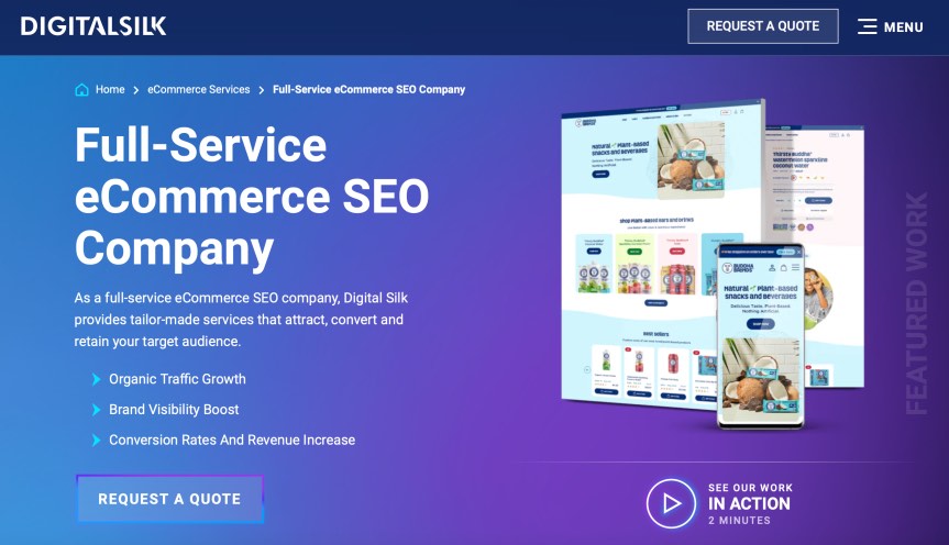 Digital Silk Full-Service eCommerce SEO Companies