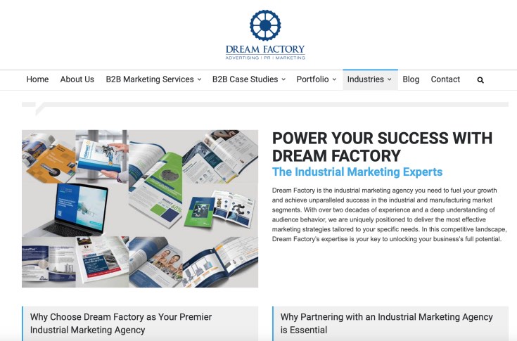 Dream Factory Best Industrial Marketing Services