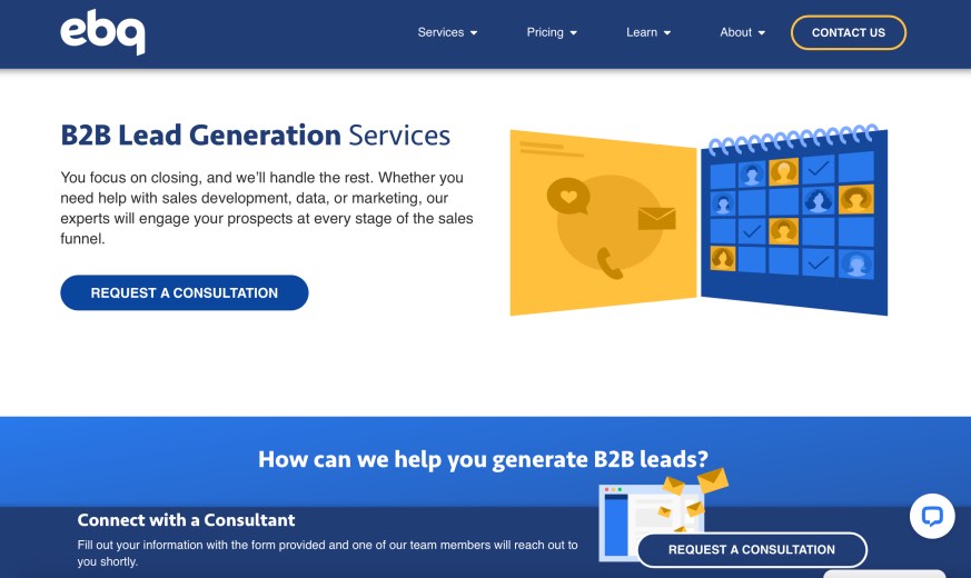 EBQ B2B Lead Generation Agencies