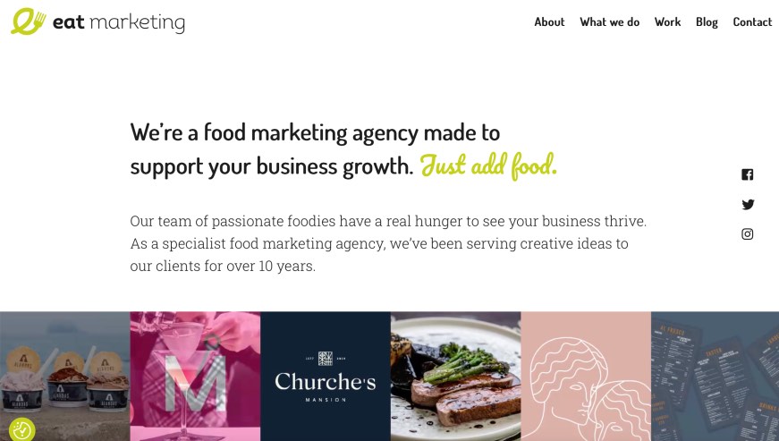 Eat Marketing Best Food Digital Agency