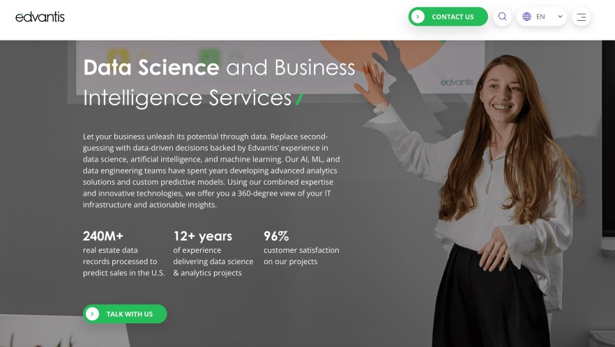 Edvantis Best Data Science Services