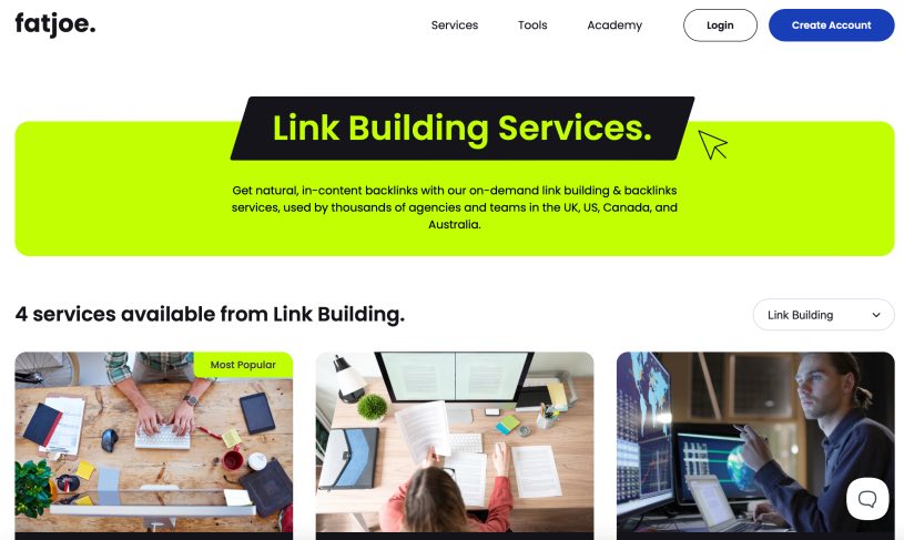 FATJOE Best Link Building Firm