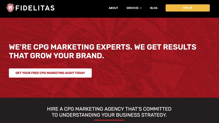 Fidelitas Top CPG Marketing Agency