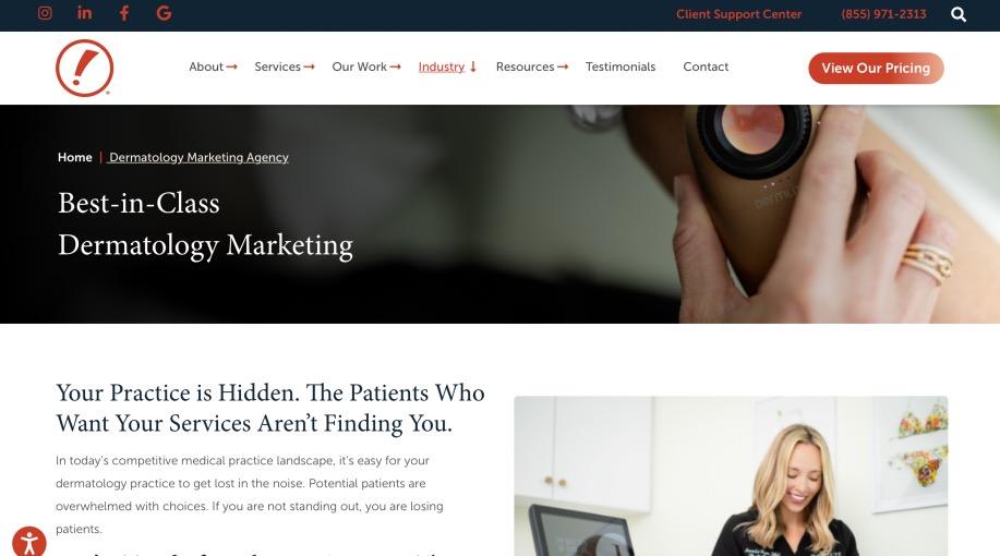 Firm Media Dermatology Marketing Agency Services