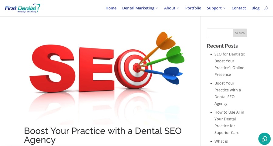 First Dentist Dental SEO Agency for Dentists