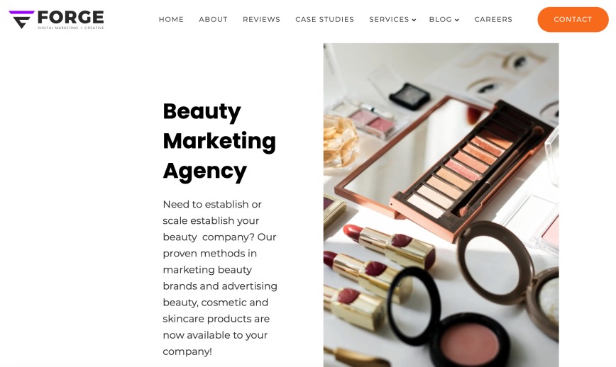 Forge Best Beauty Marketing Company