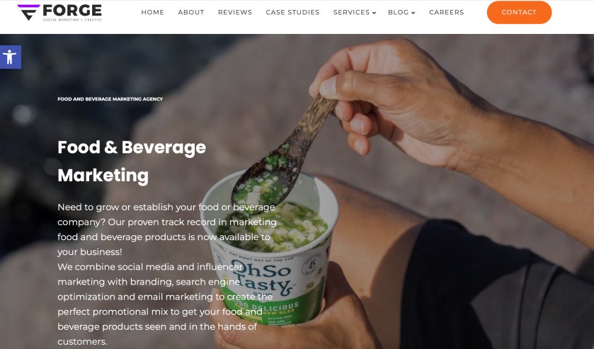 Forge Food Branding Services