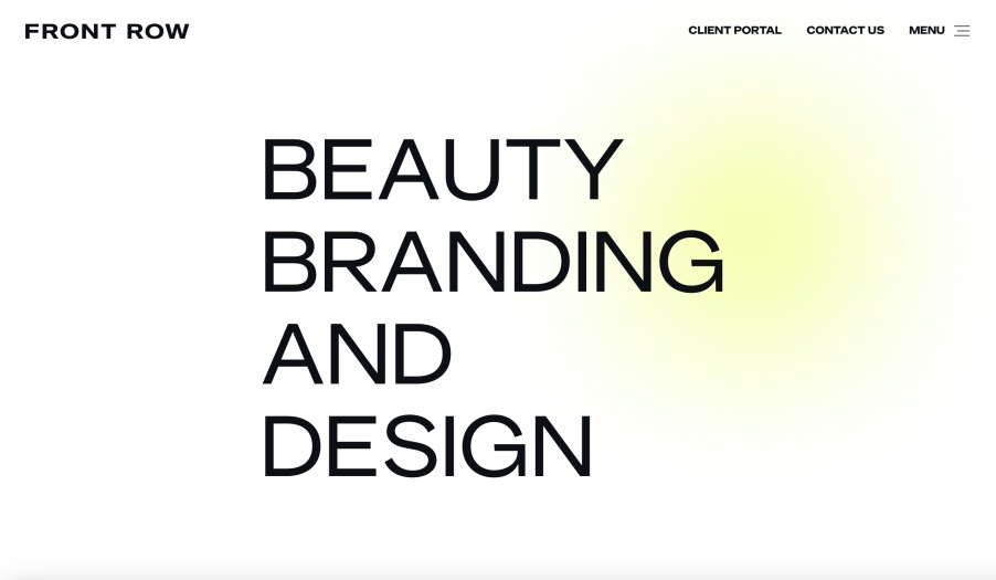 Front Row Best Beauty Branding Services Agency